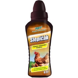 AGRO Kapalné organicko-minerální hnojivo Slepačince 0,5 L AG02130014005