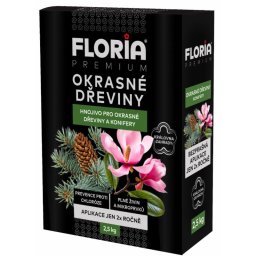 FLORIA Hnojivo pro okrasné dřeviny a konifery 2,5 kg FL02400016025