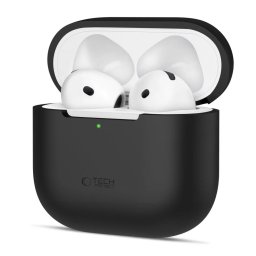 Pouzdro Tech-Protect Silicone na AirPods 4 - Černé