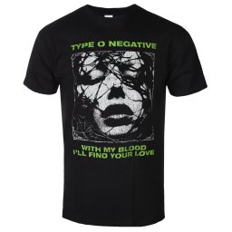 tričko pánské TYPE O NEGATIVE - WITH MY BLOOD - PLASTIC HEAD - PH13517