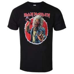 tričko pánské Iron maiden - Axe Eddie - Exploding - LOW FREQUENCY - IM024TS