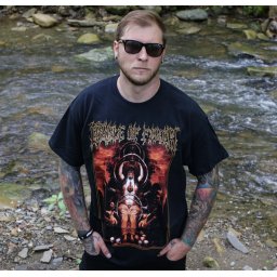 tričko pánské CRADLE OF FILTH - MALIGNANT PERFECTION (JUMBO PRINT) - BLACK - PLASTIC HEAD - PHDCOFTSBMAL