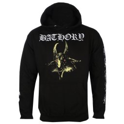 mikina pánská BATHORY - GOAT (YELLOW) - BLACK - PLASTIC HEAD - PH13351HSW