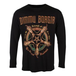 tričko pánské s dlouhým rukávem DIMMU BORGIR - FREE WILL - BLACK - PLASTIC HEAD - PH13495LS