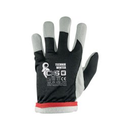 CXS Rukavice CXS TECHNIK WINTER, zimní, kombinované, vel. 08 3700-009-801-08