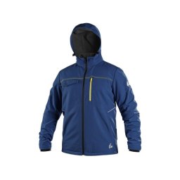 CXS Bunda CXS STRETCH, pánská, softshell, tmavě modrá, vel. M 1230-116-414-93