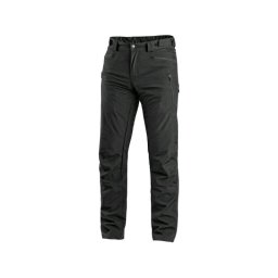 CXS Kalhoty CXS AKRON, pánské, softshell, černé, vel. 64 1430-004-800-64