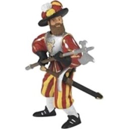 Papo Voják švýcarské gardy červený