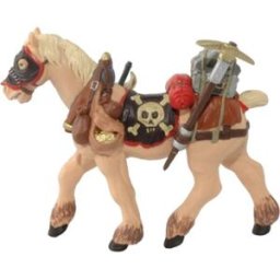 Papo Kůň pirátů červený