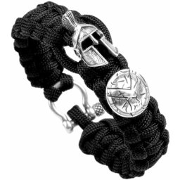 náramek JEWELRY & WATCHES - Wiking - P59_Black/silver