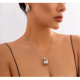 obojek JEWELRY & WATCHES - Tear - L62_Silver