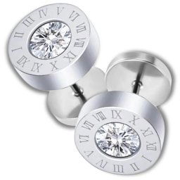 náušnice JEWELRY & WATCHES - Circle Silver - L467_Silver