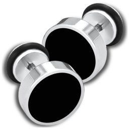 náušnice JEWELRY & WATCHES - Circle Silver - L468