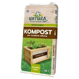 AGRO Natura Kompost na vyvýšené záhony 50 L NA01000006050