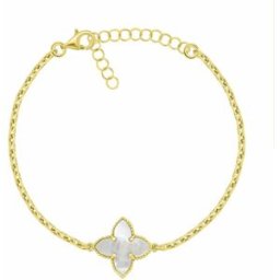 Brilio Silver Pozlacený náramek BRC193Y (Ag925/1000, 2,91 g)