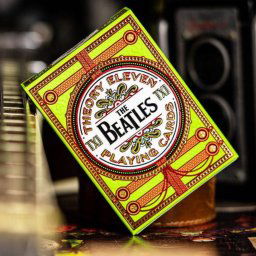 hrací karty The Beatles - Green Version - T11-BEATLES-CARDS-GREEN-T11