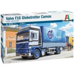 Italeri Model Kit truck 3945 - VOLVO F16 Globetrotter Canvas