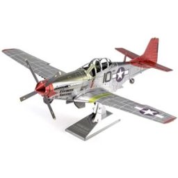 Metal Earth 3D puzzle Tuskegee Airmen P-51D Mustang (ICONX)