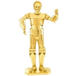 Metal Earth 3D puzzle Star Wars: C-3PO (zlatý)
