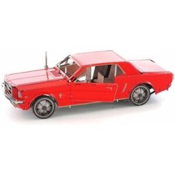 Metal Earth 3D puzzle Ford Mustang 1965 (červený)