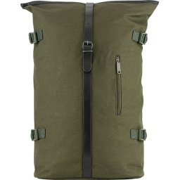 JACK PYKE batoh FOLD TOP plátěný ZELENÝ