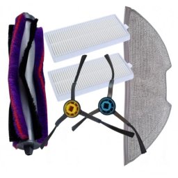6ks Kartáče, HEPA filtry a mop pro ETA Aurum 5241, Aurum 6241 Pro, Eureka E10s