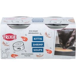 Trixie kuřecí polévka s krevetami MULTIPACK 4x80 g