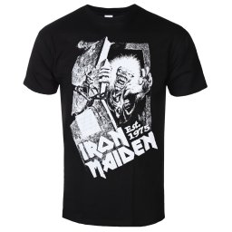 tričko pánské Iron Maiden - Est. 1975 No Prayer Grave - ROCK OFF - IMTEE205MB