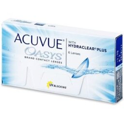 Acuvue Oasys Hydraclear Plus Acuvue Oasys with Hydraclear Plus (6 čoček) dioptrie: -2.25, zakřivení: 8.40