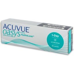 Acuvue Oasys 1 Hydraluxe Acuvue Oasys 1 Day with HydraLuxe (30 čoček) dioptrie: -3.50, zakřivení: 8.50