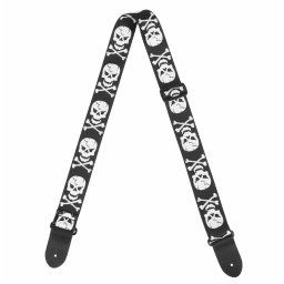 kytarový řemen PERRIS LEATHERS - Skull Bones - 1256