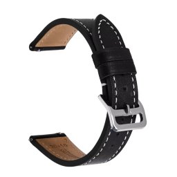 Gaira® Řemínek na hodinky 3408 černý, Šířka řemínku 22 mm