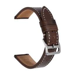 Gaira® Řemínek na hodinky 3408 tmavě hnědý, Šířka řemínku 18 mm