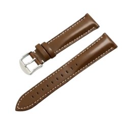 Gaira® Řemínek na hodinky 3323 světle hnědý, Šířka řemínku 20 mm