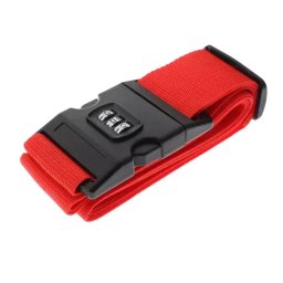 Gaira® Cestovní popruh na zavazadla ZC29, Barva červená
