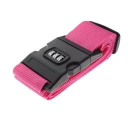 Gaira® Cestovní popruh na zavazadla ZC29, Barva růžová