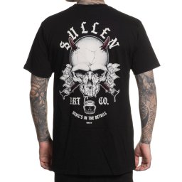tričko pánské SULLEN - PREMIUM - ART DEVILS - SCM6809_BK