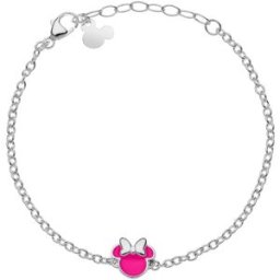 Disney Minnie Mouse stříbrný náramek BS00058SL-55.CS