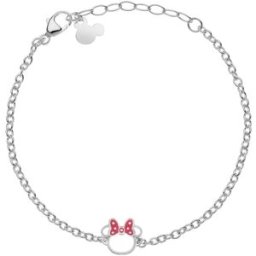 Disney Minnie Mouse ocelový náramek B600654L-55.CS