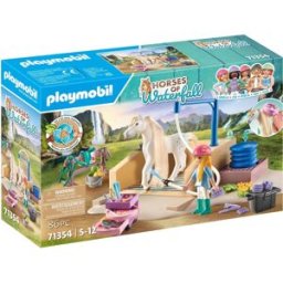 Playmobil 71354 Isabella & Lioness mycí box