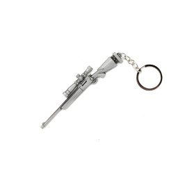 Albainox přívěšek na klíče puška Remington M24 STŘÍBRNÝ