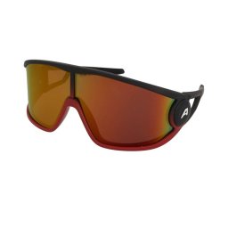 Sluneční brýle Alpina Legend Q-Lite Black Red Matt/Red Mirror