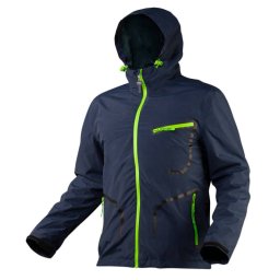 NEO Tools Bunda s fleece mikinou 3v1, membrána 10000 PREMIUM, velikost L 81572L