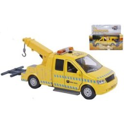 Mikrotrading Traffic odtahový vůz 16 cm, kov, na zpětný chod, se světlem a zvukem