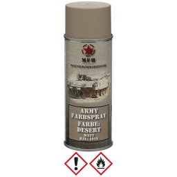 MFH barva ARMY ve spreji 400ml RAL 1019 MATT DESERT