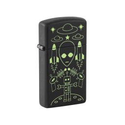 Zapalovač ZIPPO 66071 Slim® Alien Invasion Design