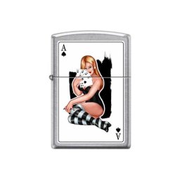 Zapalovač ZIPPO 25973 Girl with Ace Card
