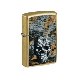 Zapalovač ZIPPO 23075 Floral Skull Design