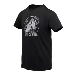 Triko OLD SCHOOL ČERNÉ vel. L