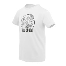 Triko OLD SCHOOL BÍLÉ vel. L